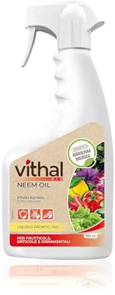 Concime Bio Olio Di Neem Pronto Uso 750ml compatibile con Vithal