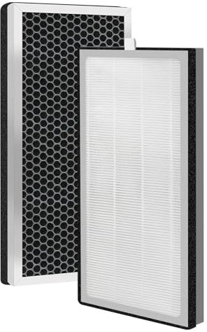 SwellV Confezione da 40 filtri di ricambio per filtri MA 40, filtri 3 in 1 con pre-filtro e filtro a carbone attivo ad alta efficienza, confezione da 2