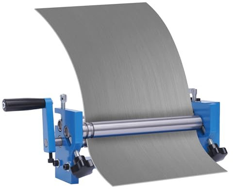 MINRS Machine à cintrer ronde, cintreuse ronde, plieuse à rouleaux pour tôles jusqu'à 300 mm, cintreuse à rouleaux, 3 rouleaux, soulevage, canettes, pliage, cintreuse