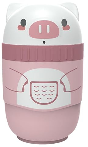 Durchbohrte Ohrreinigung Floss - 180 Zählen sanfter Faden Kit | Unisex Schweinesformspeicherbehälter, weiche Faden -Piercing Aftercare -Lösung für die tägliche Verwendung von Earhole Hygiene Komfort D