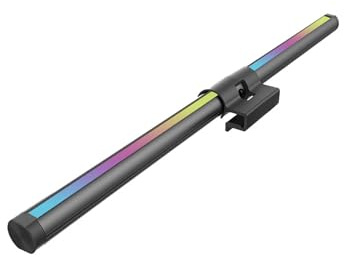 Meichoon Barra de Luz para Monitor 44cm, Doble Iluminaci贸n, 5 Temperaturas, 9 Modos RGB, Alto CRI - LE44