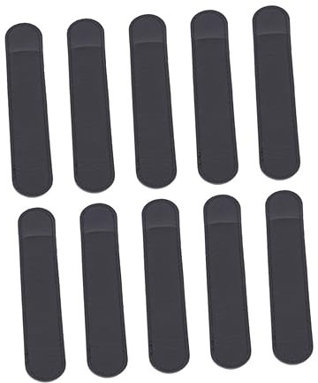 Housoutil Custodia in Pelle Pu Per Stilo Touch Set 10 Pezzi Nero, Protezione Antipolvere e Antigraffio, Accessorio Leggero Per Tablet e Penna Touch, Design Business e Classico Per Uso Quotidiano