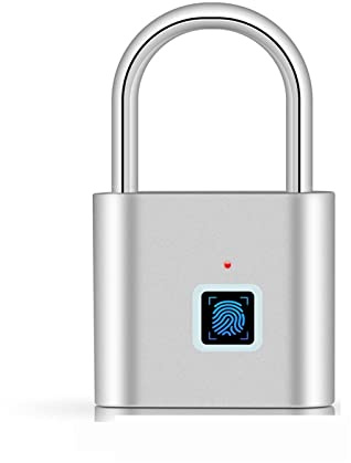 Cerradura de puerta inteligente, Candado de huella dactilar inteligente Tuya, cerradura de puerta recargable por USB, candados biométricos de puerta con huella dactilar, desbloqueo de aplicación de al