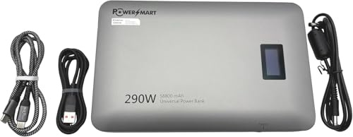 PowerSmart Power Bank 58800mAh Chargeur de batterie externe universel pour PDA, tablette, UMPC, Netbook & MID, MacBook Pro/Air