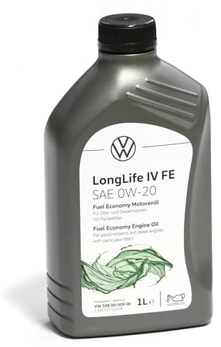 Volkswagen GS65577C2EUR Motoröl 1L Longlife IV Longlife4 SAE 0W20 VW Norm 50800 50900 Öl