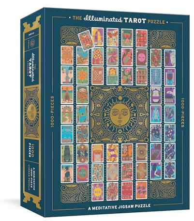 The Illuminated Tarot Puzzle: A Meditative 1000-Piece Jigsaw Puzzle: Jigsaw Puzzles for Adults