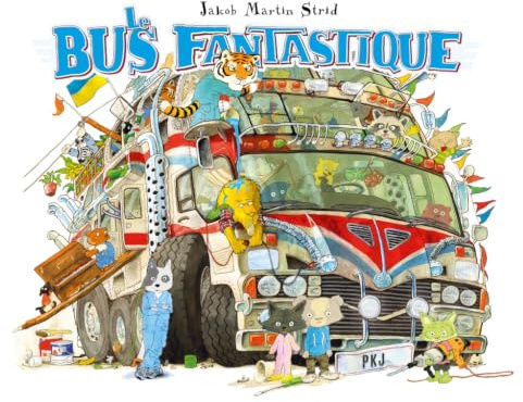Le Bus Fantastique - Album illustré, poire géante, aventure, imaginaire, voyage, fantastique, mystère