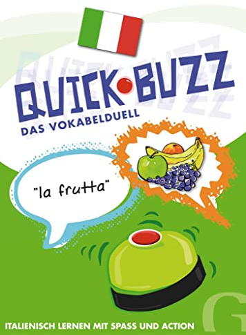 QUICK BUZZ – Das Vokabelduell - Italienisch: Sprachspiel
