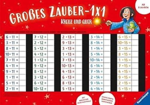 Ravensburger Zaubertafel - Großes Zauber-1x1: Kreuz und quer