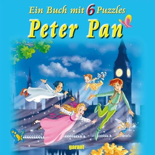 Puzzlebuch Peter Pan: Ein Buch mit 6 Puzzles