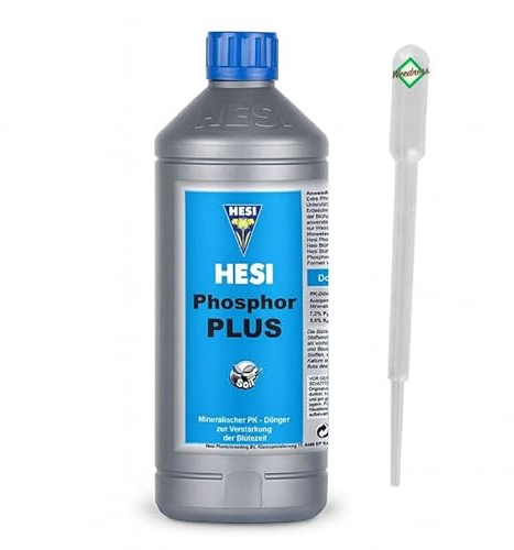 Weedness Hesi Phosphor Plus 500 ml für Blütephase - Grow Dünger Naturdünger Zimmerpflanzen Bio Flüssig Organischer