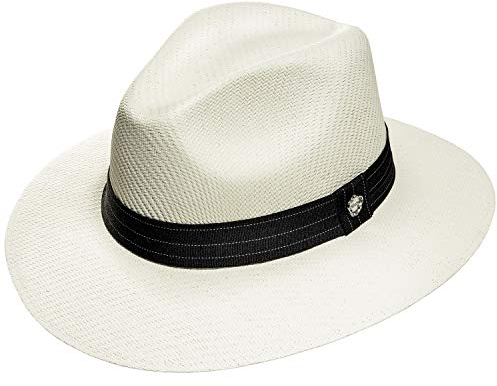 Kastori Strohhut Beach Havanna Bogart Herren Damen Edel & Elegant »Devon« Gr.S