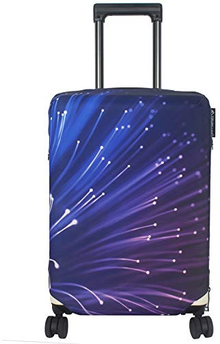 Utforska land resa bagage fodral resväska skydd passar 45 – 81 cm bagage, Fyrverkeri, XL(31-32 inch luggage)