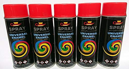 Sprühlack RAL Sprühfarbe Lackspray Spraydose 400ml - RAL 3020-5 Stück