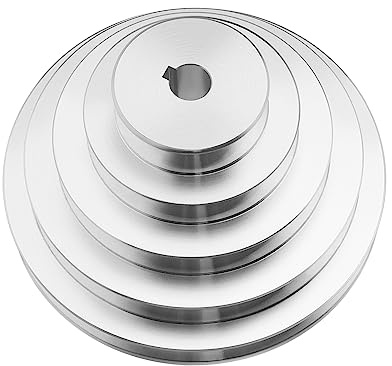 EMSea 14 Mm Tischbohrmotor-Riemenscheibe Kompatibel mit Xihu Z512 Z4116 Riemenscheibe Aluminiumlegierung 55/78/103/130/150 Mm Außendurchmesser