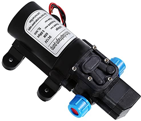 UNbit Stainless Steel Booster Pump Lawn Jet Pumps 12v Self Priming Pump Built-in Pressure Switch for Garden Sprinklers Shower for Home Garden Water Transport Irrigation Pumps
