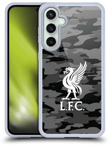 Head Case Designs Offizielle Liverpool Football Club Away Liver Bird Farben Camou Gel Handyhülle Hülle [Militärischer Schutzgrad] Kompatibel mit Samsung Galaxy S23 FE 5G