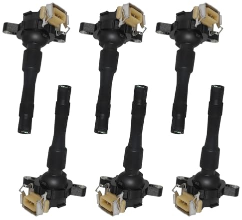 Zündspule 6PCS Zündspule 12131703228 UF300 Für E38 E39 E31 E36 E46 12131748018 1748017 Zündmodul Zündspule