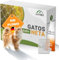 Naturiz® Filet de protection pour chat pour balcon, sans perçage, avec crochets et colle en silicone, pour balcon et fenêtre, transparent, 3 x 8 m