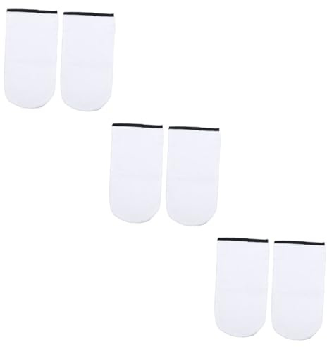 Veemoon 3paare Dünne Wärmetherapie-wachshandüberzüge Aus Baumwolle Feuchtigkeitsspendende Paraffinbad-handschuhe Für Spa Und Zuhause Für Professionelle Anwendungen