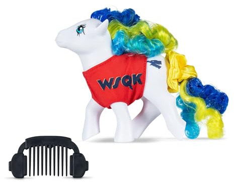 Basic Fun My Little Pony Stranger Things Retro Rockin’ Robin – Specialutgåva från Netflix-serien – Retrosamlarleksak