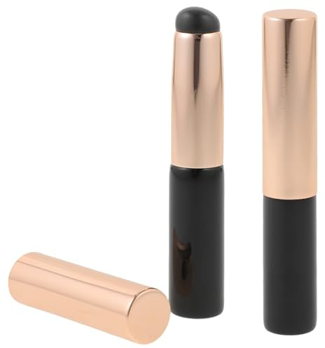 Veemoon Pincel de Labios de Silicona Portátil Tapa y Amigable y Corrector Aplicador de Brillo Labial para Maquillaje al Aire Libre