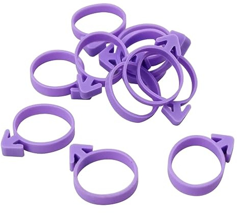 iplusmile 12 Piezas Anillo De Sellado para Manga Pastelera Banda Elástica Sellado De Mangas Pasteleras Cierre para Glaseado | Sellado Compacto 3, 2x2, 5x0, 4cm, Cierre Reutilizable para Mantener la Bolsa Cerrada y Evitar Fugas