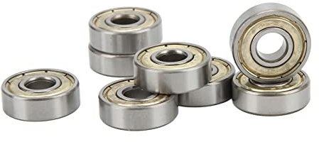 Cryfokt 608ZZ ABEC 11 Abgedichtetes Kugellager aus Karbonstahl, Hochpräzise -Lager für Skates, 8 X 22 X 7 Mm