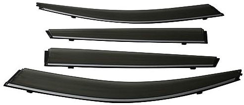 SQWDWEGF Car Windabweiser Seitenfensterabweiser Für VW Für Touran L 2016–2021 Fenstervisiere Windabweiser Sonnenschutz Regenabweiser Abdeckung Abweiser Windabweiser