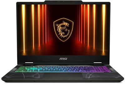 MSI Cyborg A15 AI - Ordenador portátil para Juegos (15,6, FHD 144Hz, AMD Ryzen7 260, RTX 5060, Memoria DDR5 de 16 GB, SSD NVMe 1 TB, Windows 11 Home