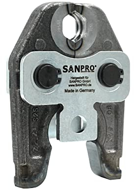 Sanpro Mâchoire à sertir/pince à sertir - Profil en V - Taille V 22 (mâchoire à sertir/pince à sertir)