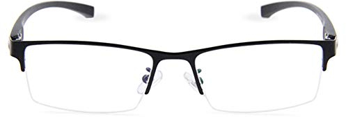 WFENG Hd-Anti-Blu-Ray-Brille,Intelligente Automatische Zoom-Lesebrille,Nah Und Fern Männer Kratzfest/Schwarz / +3.5