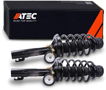 ATEC Germany 2x Gasdruck Stoßdämpfer Vorne Federbein Zweirohr, | Kompatibel mit: VW GOLF IV, GOLF IV Variant