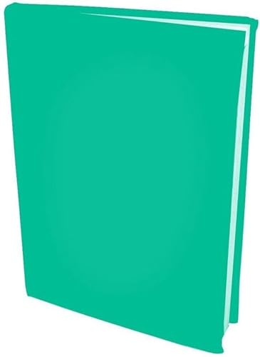 Dehnbare Buchhüllen A4 - Türkis Grün - 1 Stück