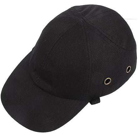 HOMSFOU Cappello Protettivo Antiurto Cappello Da Baseball Casco Per Ciclismo Skateboard Edile All Aperto
