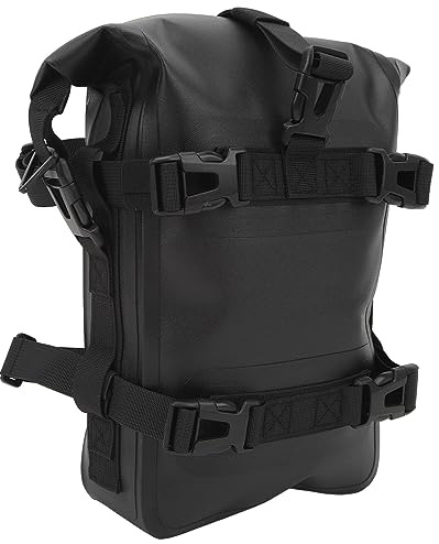 Socobeta Borsa Laterale Impermeabile per Barra di Protezione per Moto Borsa Posteriore Universale a Sgancio Rapido da 4 Litri per i Viaggi