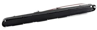 LINGLW Drittes Bremslicht High-Mount Bremsleuchte für Benz W211 E-Class 2003-2009 Rote Linse Zusatzbremsleuchte Hochmontage dritter Bremslicht,Nero
