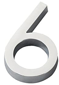 GFDSGRE House Numbers Number House Number Sticker Self Adhesive Door Plate Sign Outdoor Mailbox Apartment Hotel Room Address Number Home Decor Front Door Numbers(6)