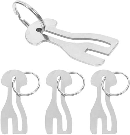 IMIKEYA Llaveros Portátiles 4 Piezas Extractor De Carritos Llaveros De Oficina