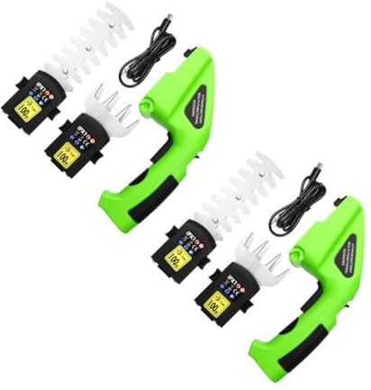 Toddmomy 2 Piezas Tijeras Eléctricas para Cercas Podadora De Árboles con Pértiga Aspiradoras Sin Cable Cortacésped Eléctrico Tijera Poda Cortacesped Electrico Cortasetos