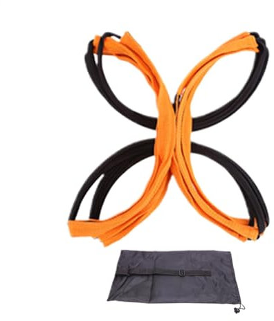 Generisch Football Ladder Training, Basketball Speed Ladder with Storage Bag, Agility Drill Equipment for Soccer, Tennis, Sports Performance Enhancement, Speed Development, (300g)