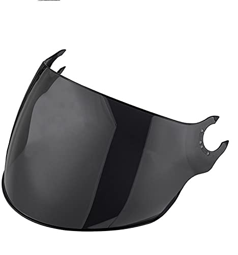 XYJTC Motociclo Lente visiera casco, compatibile con LS-2 Of562 Sostituisci occhiali da sole extra caschi Airflow (OF562 nero)(For Of562 Black)