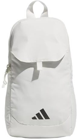 adidas Essentials 3 Crossbody – Sling Bag with Phone Pocket, Off White/Black, OSFA