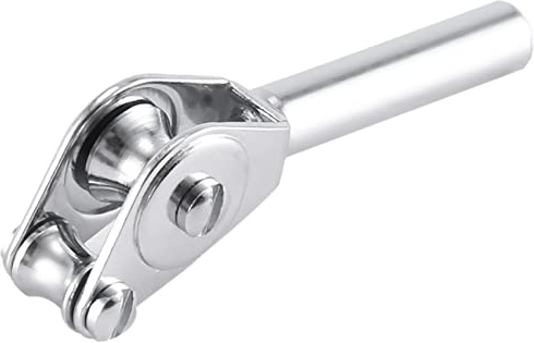 Exqufood 5Mm Angelruten Spitze Edelstahl Rollen Ruten Spitzen FüHrung Angel Trolling GeräT ZubehöR für Seeboot Angel Trolling