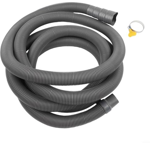 Kit de tuyau d'égout pour camping-car avec adaptateur réglable et tuyau de vidange pliable pour caravane, extensible de 40 cm à 5 mètres pour un rangement pratique (4 m)