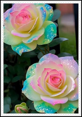 Radice di rosa/Mista/Radice di rosa selezionata/Resistente al freddo e alla siccità/Adatta per la decorazione di giardini e balconi【NVNJHJN】-1 rizoma-G