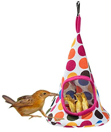 PLUS PO Hängematte Katze Ratten Zubehör Hängendes Vogelhaus Frettchen-Hängematten Kleines Haustierbett Vogelbedarf Vogel-Hängematte Haustier-Hängematte 6,s