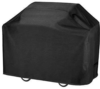 LZQpearl wasserdichte Grill Abdeckhaube, Grillabdeckung, Strapazierfähiges Oxford Tuch Regen Und Staubdicht Und UV-Schutz, Mit Aufbewahrungstasche, 420D (145 * 61 * 117cm)