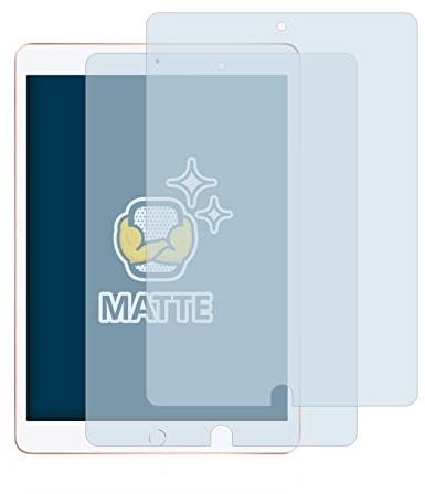 brotect Screen Protector Anti-Glare compatible with Apple iPad 10.2 2020 (8th Gen.) (2 Pack) Screen Protector Matte, Protection Film