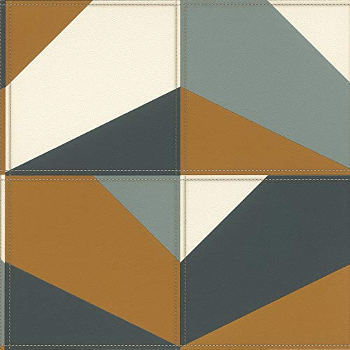 Rasch 419252 Papier peint intissé Motif graphique Marron 10,05 x 0,53 m